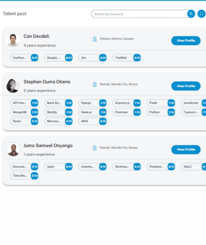Job portal and recruitment management platform